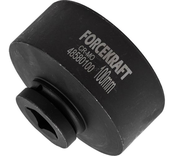 Головка ударная 100 мм, 6 гр., 1"DR Forcekraft FK-48580100(57899)