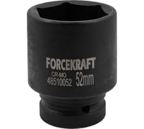 Головка ударная глубокая 52 мм, 6 гр., 1"DR Forcekraft FK-48510052(57897)