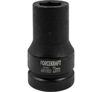 Головка ударная глубокая 23 мм, 6 гр., 1"DR Forcekraft FK-48510023(57896)