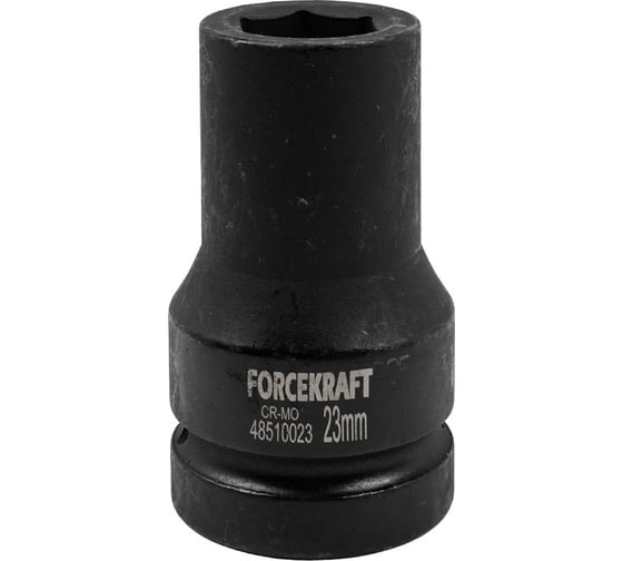 Головка ударная глубокая 23 мм, 6 гр., 1"DR Forcekraft FK-48510023(57896)
