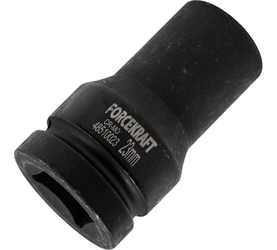 Головка ударная глубокая 23 мм, 6 гр., 1"DR Forcekraft FK-48510023(57896)