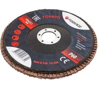 Круг лепестковый керамический торцевой 150х22.2 мм Forsage F-FD660Q(51968)