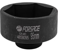 Головка ударная 95 мм, 6 гр., 1"DR Forsage F-4858095(57920) 32141670