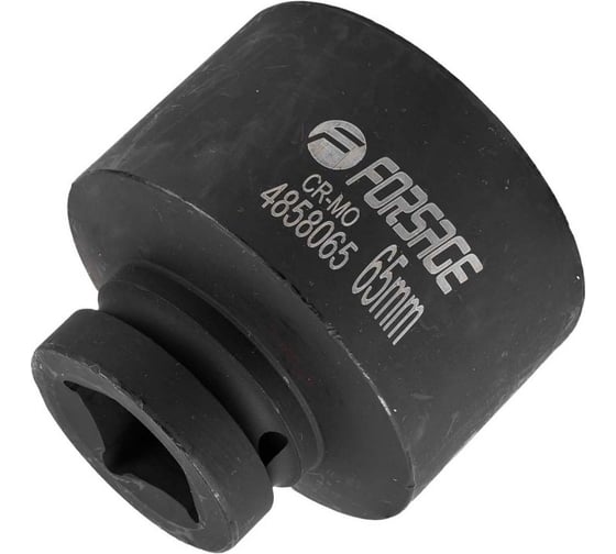 Головка ударная 65 мм, 6 гр., 1"DR Forsage F-4858065(48251)