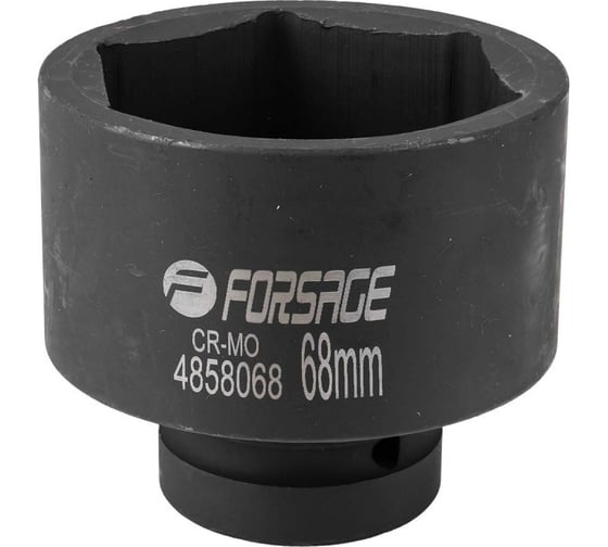 Головка ударная 68 мм, 6 гр., 1"DR Forsage F-4858068(57916)