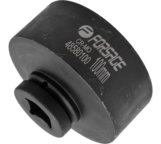 Головка ударная 100 мм, 6 гр., 1"DR Forsage F-48580100(57925)