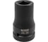 Головка ударная для футорки 22 мм, 4 гр., 1"DR Forsage F-4819022(57911) 1