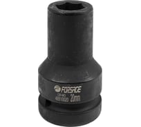 Головка ударная глубокая 20 мм, 6 гр., 1"DR Forsage F-48510020(57921)