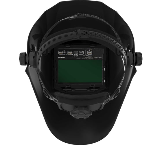 Маска сварочная Ф8 PRO Хамелеон 100x53 мм, DIN 3/4-8/9-13 WELDER (Внут. регул) в коробке Ч/Б WDU-Ф8-PRO-K