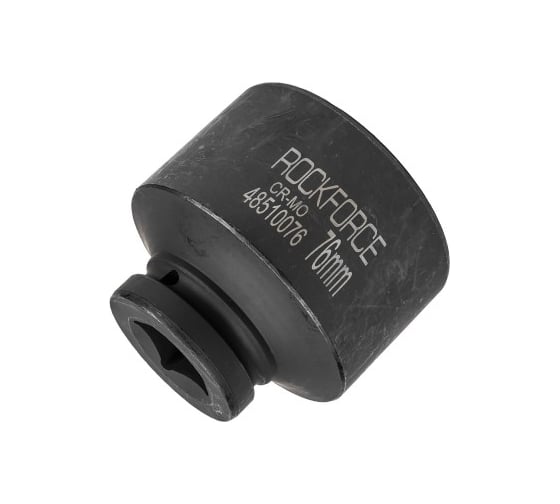 Головка ударная глубокая 6-гранная 76 мм, 1"DR Rockforce RF-48510076(57531)