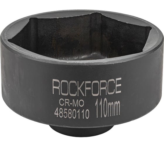 Головка ударная глубокая 6-гранная 110 мм, 1"DR Rockforce RF-48580110(56725)