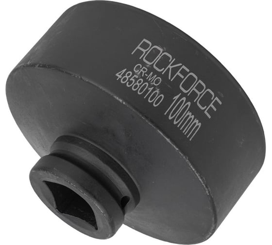 Головка ударная глубокая 6-гранная 100 мм, 1"DR Rockforce RF-48580100(57549)