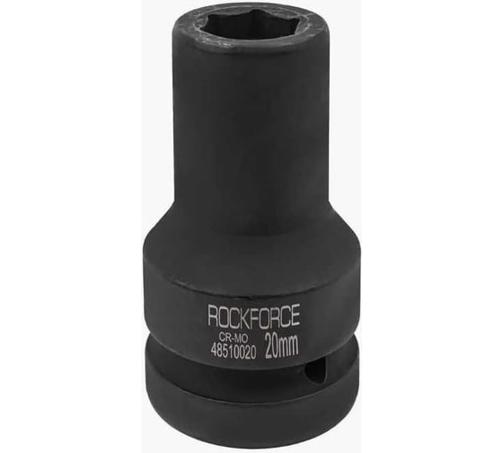 Головка ударная глубокая 6-гранная 20 мм, 1"DR Rockforce RF-48510020(57946) 1