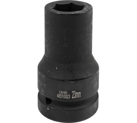 Головка ударная глубокая 6-гранная 23 мм, 1"DR Rockforce RF-48510023(57524) 1