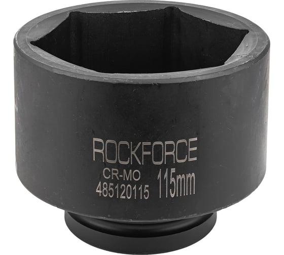 Головка ударная глубокая 6-гранная 115 мм, 1"DR Rockforce RF-485120115(56722) 1