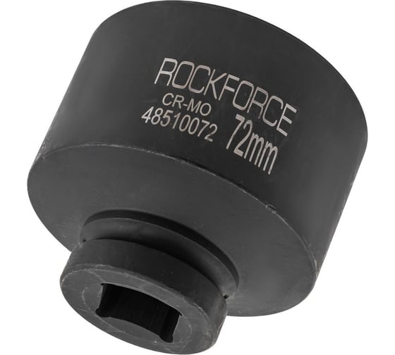 Головка ударная глубокая 6-гранная 72 мм, 1"DR Rockforce RF-48510072(57530)