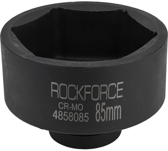 Головка ударная глубокая 6-гранная 85 мм, 1"DR Rockforce RF-4858085(57551) 1