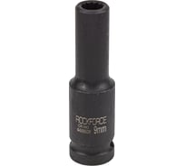 Головка ударная глубокая 12-гранная 9 мм, 1/2"DR Rockforce RF-4488509(54963)