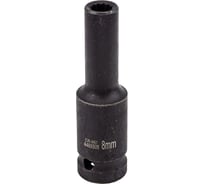 Головка ударная глубокая 12-гранная 8 мм, 1/2"DR Rockforce RF-4488508(54962)