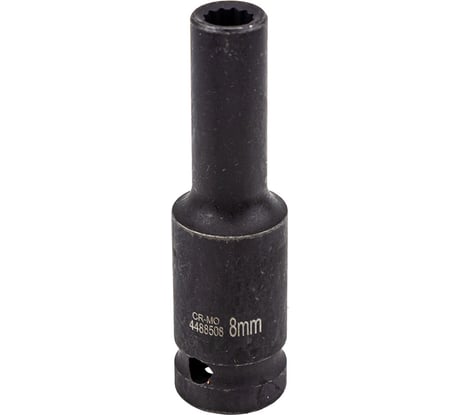 Головка ударная глубокая 12-гранная 8 мм, 1/2"DR Rockforce RF-4488508(54962)