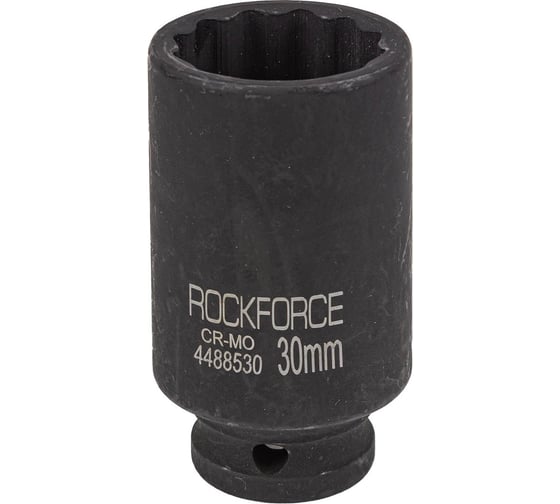 Головка ударная глубокая 30 мм, 1/2"DR Rockforce RF-4488530(54984)