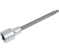 Головка торцевая с шестигранной вставкой, с шаром HEX 6 мм, L=140 мм, 1/2"DR TOPTUL BCSA1606