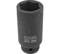 Головка ударная глубокая 6-гранная 26 мм, 1/2"DR Rockforce RF-4458526(52588)