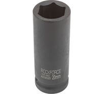Головка ударная глубокая 6-гранная 20 мм, 1/2"DR Rockforce RF-4458520(52585)