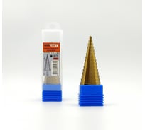 Сверло ступенчатое по металлу 4-32 мм, Cobalt M35 с титановым напылением, 103 мм Novocraft SSDC43210301