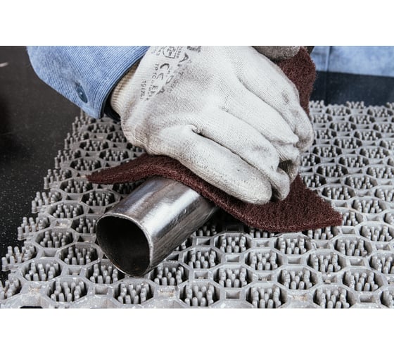 Рулон нетканый шлифовальный NW Line 115 мм, 10 м, P360 (VF), красный Abraforce AFNWL1151036VF