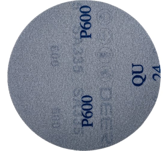 Круг шлифовальный на плёнке с липучкой PLATINUM (125 мм; без отверстий; Р600, 100 шт.) Deerfos 7930091771196