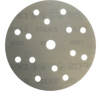 Круг шлифовальный на плёнке с липучкой PLATINUM (150 мм; 15 отверстий; Р60, 100 шт.) Deerfos 7930091770274