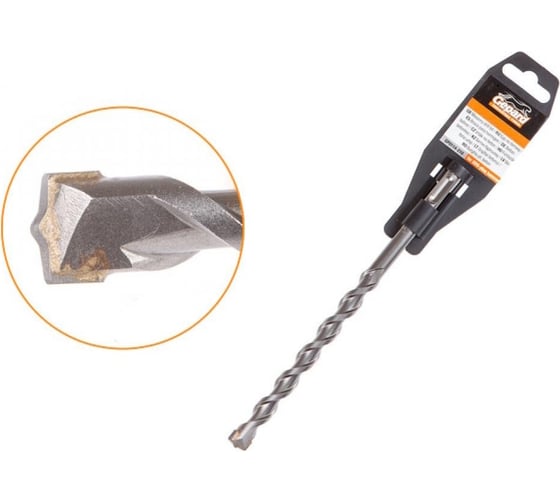 Бур-сверло 5x100x160 мм, SDS-plus GEPARD GP0105-160 1