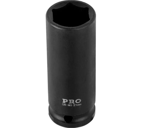 Головка ударная глубокая 6 граней PRO 21 мм, 1/2"DR STARTUL PRO-30121