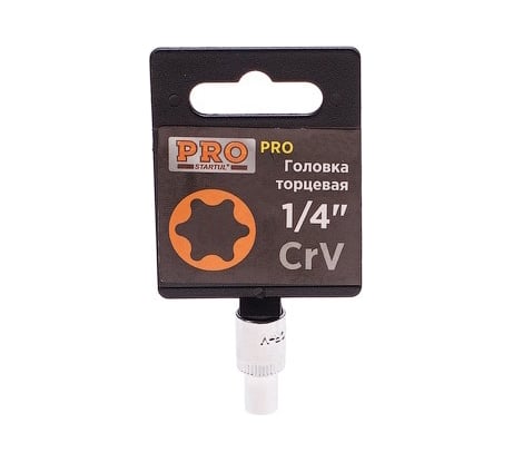Головка звездочка PRO Е5, 1/4"DR STARTUL PRO-54205