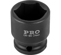 Головка ударная 6 граней PRO 24 мм, 1/2"DR STARTUL PRO-30024