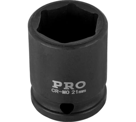 Головка ударная 6 граней PRO 21 мм, 1/2"DR STARTUL PRO-30021