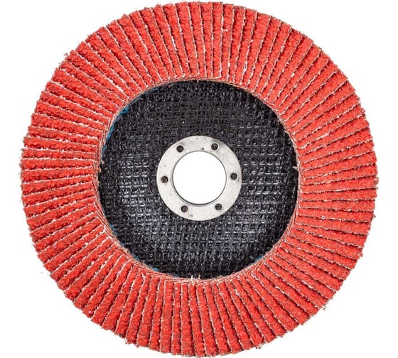 Круг лепестковый керамический торцевой 150x22.2 мм, P80 Rockforce RF-FD680Q(52017) 1