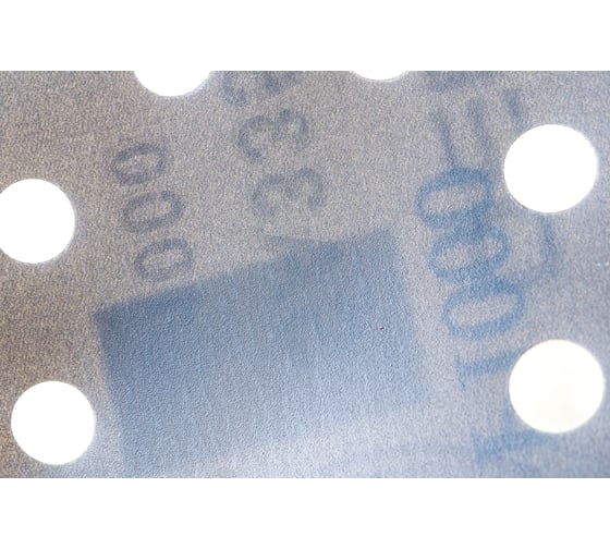 Круг шлифовальный на плёнке с липучкой PLATINUM (125 мм; 8 отверстий; Р1000, 100 шт.) Deerfos 7930091771011