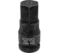 Головка-бита ударная 6-гранная 28 мм, 3/4"DR Rockforce RF-26410028MPB(57157)