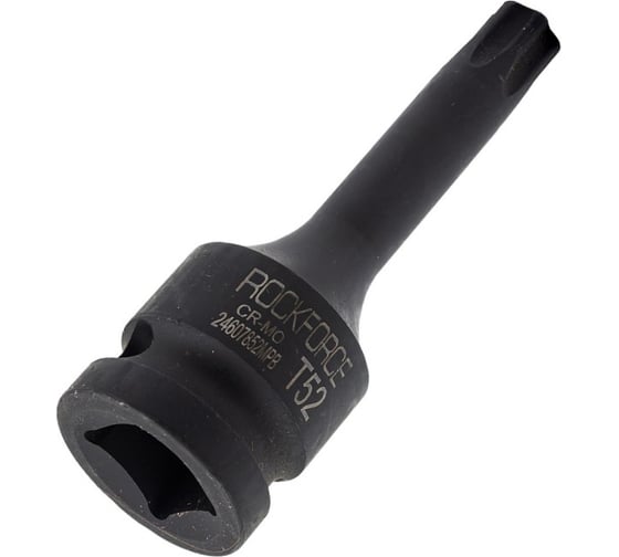 Головка-бита ударная TORX T52, 1/2"DR Rockforce RF-24607852MPB(56207)