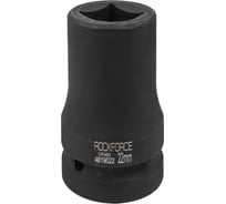 Головка ударная 4-гранная 22 мм, 1"DR для футорки Rockforce RF-4819022(57937)