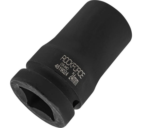 Головка ударная 4-гранная 24 мм, 1"DR для футорки Rockforce RF-4819024(57938)
