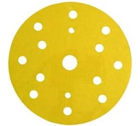 Набор абразивных кругов 255 Abrasive paper mix Р80-Р500, 150 мм, 15 отверстий, 70 шт A1 255mix10