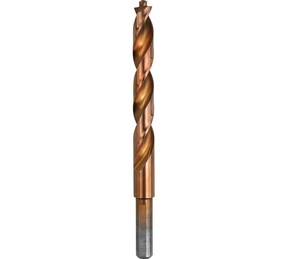 Сверло по металлу COBALT 9.5 мм, Р6М5К8 vertextools 818-9,5 1