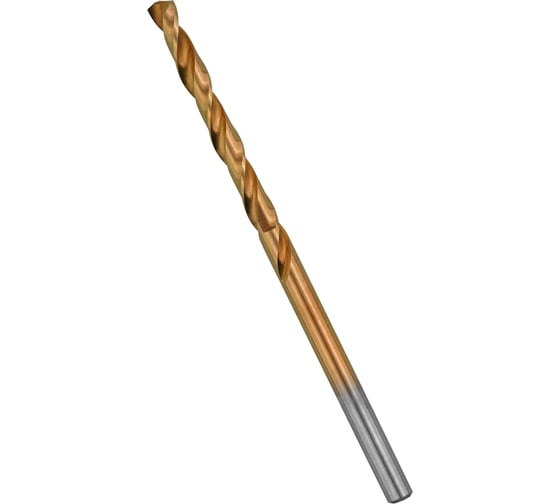 Сверло по металлу COBALT 3 мм, Р6М5К8 vertextools 818-3 1