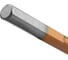 Сверло по металлу COBALT 7 мм, Р6М5К8 vertextools 818-7 5