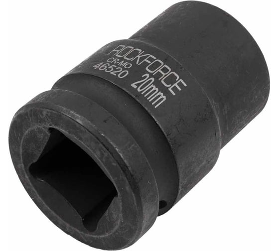 Головка ударная 6-гранная 20 мм, 3/4"DR Rockforce RF-46520(56711)