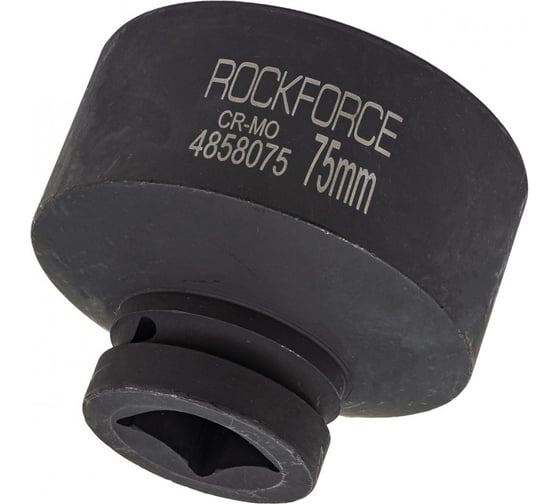 Головка ударная 6-гранная 75 мм, 1"DR Rockforce RF-4858075(57942)