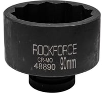 Головка ударная 12-гранная 90 мм, 1"DR Rockforce RF-48890(57559) 32141280